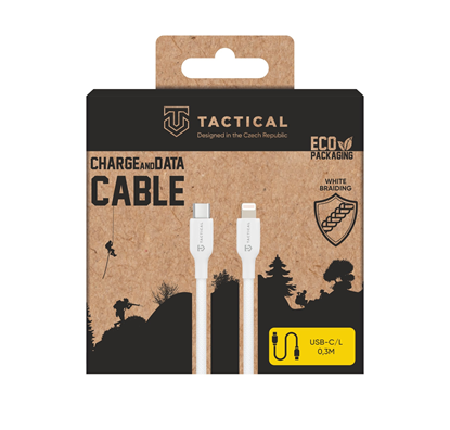 Attēls no Tactical Stitch Thread Cable USB-C|Lightning 0.3m 