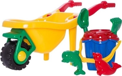 Изображение Taczka z kompletem Kwiatek 6el MIX