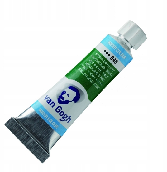 Picture of Talens Talens Van Gogh Aquarel Farba 10ml 645 HookerGreen