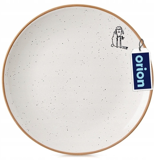 Изображение Talerz deserowy ceramiczny beowy 20 cm