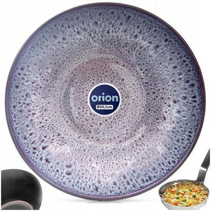 Picture of Talerz obiadowy gboki ceramiczny fioletowy GLAZE 20,5 cm, 900 ml