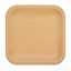 Изображение Talerze papierowe kraftowe 23x23cm 6szt