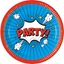 Изображение Talerzyki papierowe Boom Party 23cm 8szt
