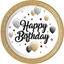 Picture of Talerzyki papierowe Happy Birthday 23cm 8szt