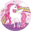 Picture of Talerzyki papierowe Unicorn Rainbow 23cm 8szt