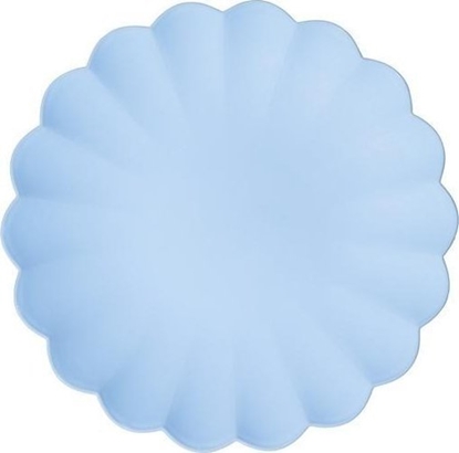 Picture of Talerzyki plastikowe bkitne 22 x 22cm 4szt