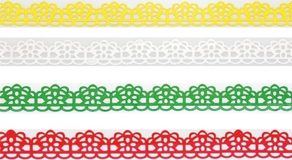 Picture of Tama hologramowa z brokatem samoprzylepna MIX