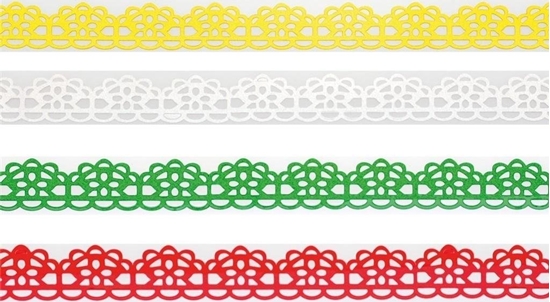 Picture of Tama hologramowa z brokatem samoprzylepna MIX