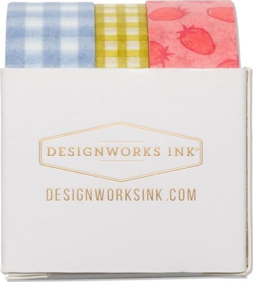 Picture of Tama ozdobna Strawberry Patch 3szt