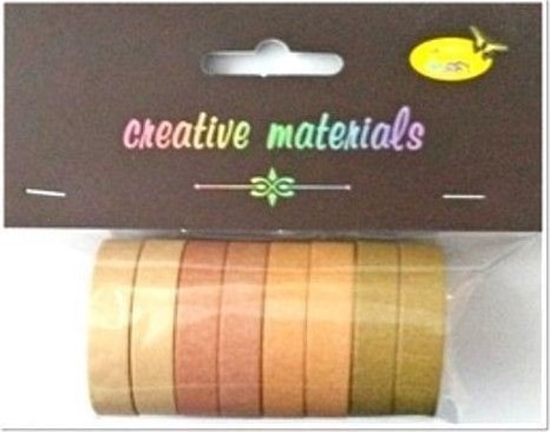 Picture of Tamy papierowe brzowe 10mm 8szt