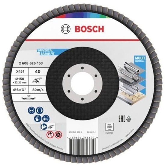 Изображение Tarcza listkowa X451 150mm T29 G40