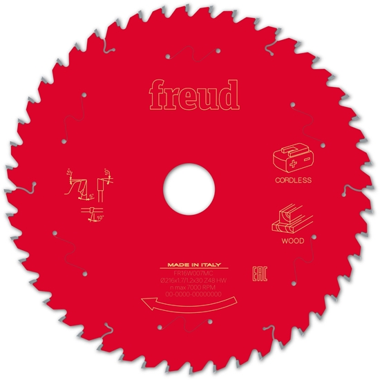 Изображение Tarcza Pil. FR16W007MC 216X1,7X30-48