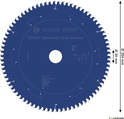 Изображение TARCZA PILARSKA EX CB T 254x30-78