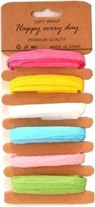 Attēls no Tasiemki syntetyczne pastelowe 6 kolorów