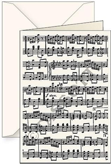 Изображение Tassotti Karnet B6 + koperta Music