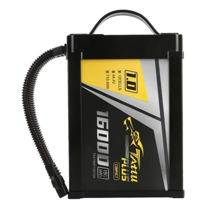 Attēls no Tattu Tattu Plus 1.0 Compact version 16000mAh 12S 15C 44.4V Lipo battery pack with XT90-S Plug
