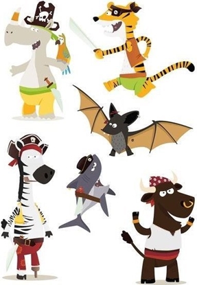 Picture of Tatuae - Zwierzaki piraci