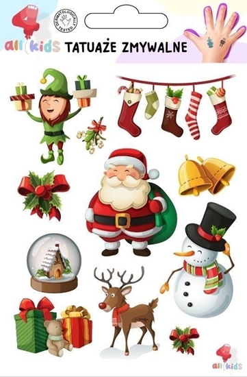 Picture of Tatuae zmywalne dla dzieci Boe Narodzenie 2