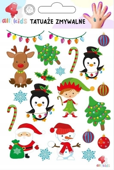 Picture of Tatuae zmywalne dla dzieci Boe Narodzenie 3