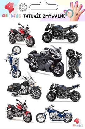 Picture of Tatuae zmywalne dla dzieci cigacze motory