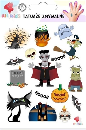 Picture of Tatuae zmywalne dla dzieci Halloween 1