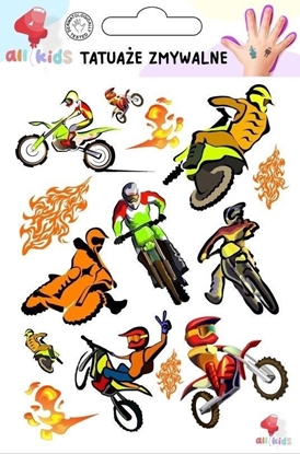 Picture of Tatuae zmywalne dla dzieci Motory i motocyklici