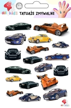 Attēls no Tatuae zmywalne dla dzieci Samochody