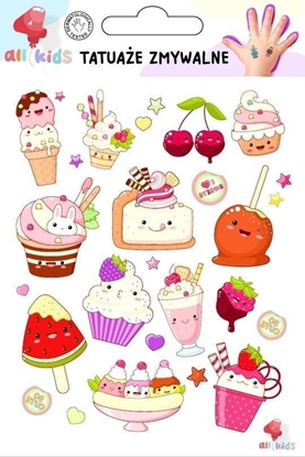 Attēls no Tatuae zmywalne dla dzieci Sodkie ciasteczka