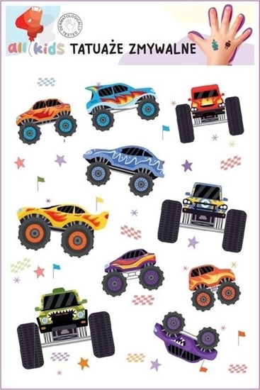 Picture of Tatuae zmywalne dla dzieci Truck