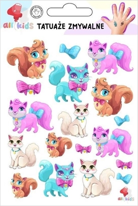 Picture of Tatuae zmywalne dla dzieci Wesoe kotki
