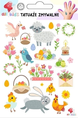 Picture of Tatuae zmywalne dla dzieci Wielkanoc 1