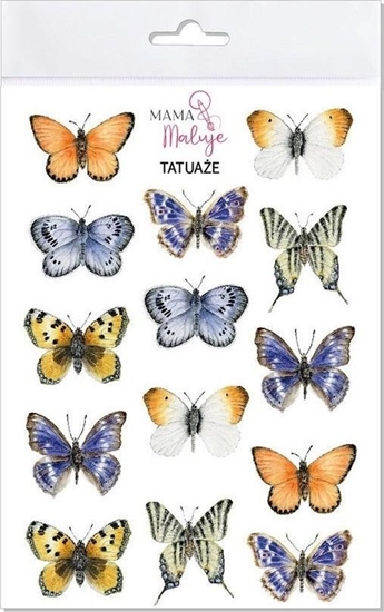 Picture of Tatuae zmywalne Motyle 2