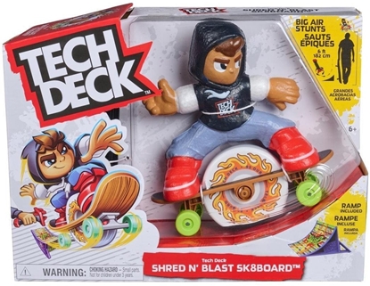 Attēls no Tech Deck Shred N' Blast Skateboard