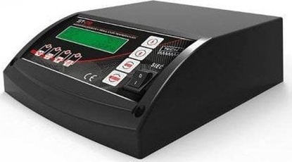 Attēls no Tech Sterownik 28 SIGMA do kota zasypowego - wentylator, pompa CO i CWU + automatyczna regulacja obrotów czarny