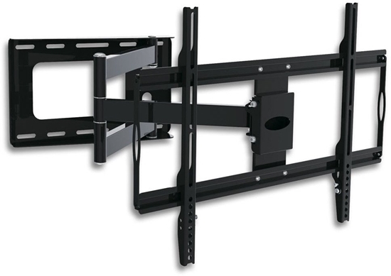 Picture of TECHLY Wandhalterung fuer LCD TV 81,28cm bis 177,80cm Tragklast bis 45Kg Slim Schwarz Ausziehbarer Arm bis zu 688mm