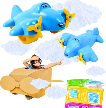 Picture of Technok SAMOLOT SAMOLOCIK DLA DZIECI PLASTIKOWY 20CM TECHNOK