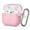 Picture of Tech-Protect TECH-PROTECT SILICONE HOOK APPLE AIRPODS 4 DUSTY PINK