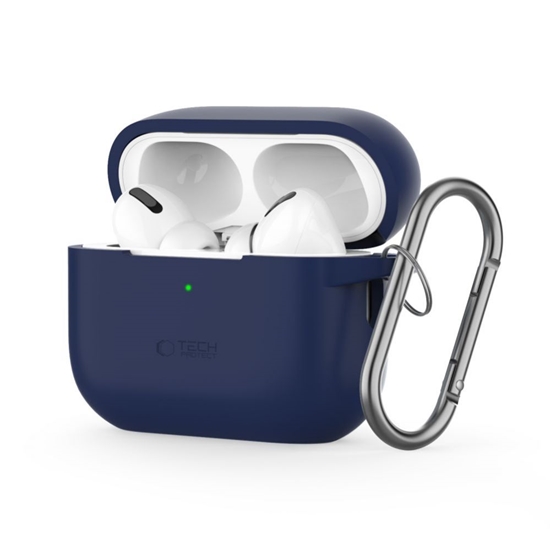 Picture of Tech-Protect Apple AirPods Pro 1 / 2 Silicone Hook Case Blue