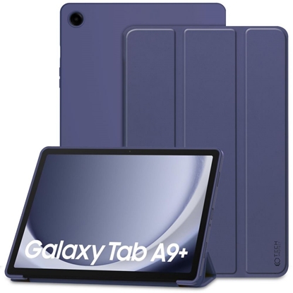 Attēls no Tech-Protect Samsung Galaxy Tab A9 Plus 11 X210 / X215 / X216 SmartCase Navy Blue
