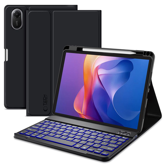 Изображение Tech-Protect Tech-Protect SC Pen Case for Xiaomi Redmi Pad 2 11.0 with Keyboard - Black