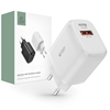 Изображение Tech-Protect Tech-Protect C20W charger USB-C PD 20W / USB-A QC 3.0 - white