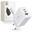 Изображение Tech-Protect Tech-Protect C65W charger 2x USB-C PD 65W / USB-A QC 3.0 - white