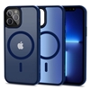 Picture of Tech-Protect Tech-Protect MagMat MagSafe Case for iPhone 12 / 12 Pro - Matte Navy Blue