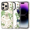 Изображение Tech-Protect Tech-Protect MagMood MagSafe case for iPhone 15 Pro - daisies with leaves