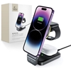 Изображение Tech-Protect Tech-Protect QI15W-A28 MagSafe 3in1 Inductive Charger with Smartphone / Apple Watch / AirPods Stand - Black