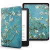 Изображение Tech-Protect Tech-Protect SmartCase for Kindle Paperwhite V / 5 / Signature Edition - Blue with Sakura Flowers