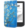 Picture of Tech-Protect Tech-Protect SmartCase for PocketBook Verse / Verse Pro - Blue with Sakura Flowers