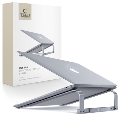 Attēls no Tech-Protect Tech-Protect ULS100 Universal Laptop Stand for up to 16" - Gray