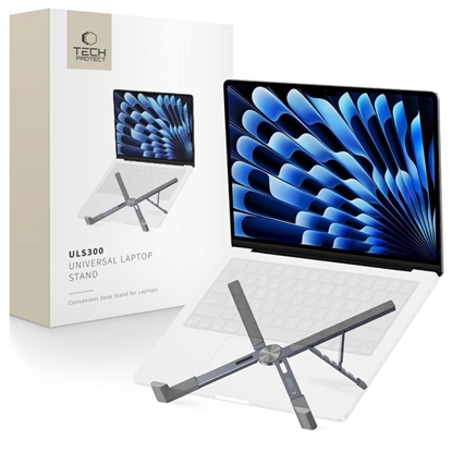 Attēls no Tech-Protect Tech-Protect ULS300 Laptop Stand - Gray