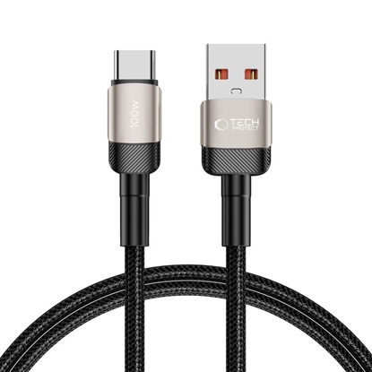 Attēls no Tech-Protect Tech-Protect UltraBoost Evo USB-C / USB-A cable 100W 5A 1m - titanium